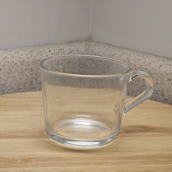2 Clear Mugs - Picture 2 of 2